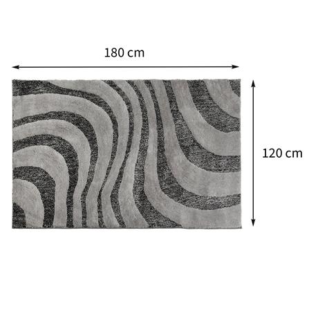 พรม HOME LIVING STYLE LAVA 120X180 ซม. สีเทา_9
