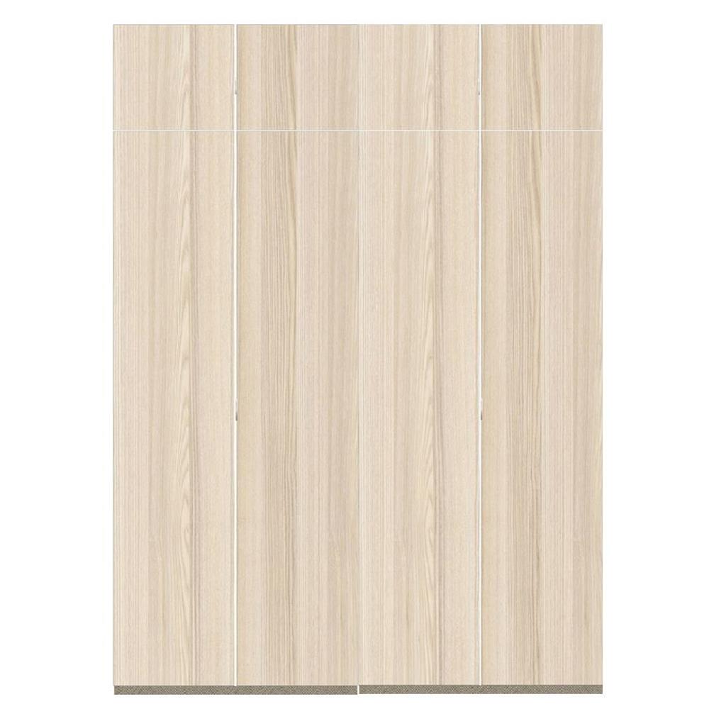 ตู้เสื้อผ้า 4 บานเปิด SB BUILT IN WARDROBE PLUS 59061102 200 ซม. สีไม้อ่อน