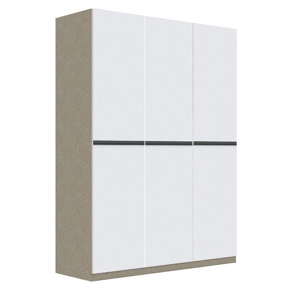 ตู้เสื้อผ้า 3 บานเปิด SB BUILT IN WARDROBE PLUS 59061106 150 ซม. สีขาว