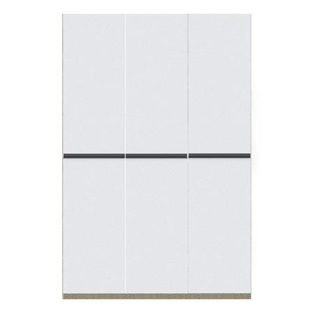 ตู้เสื้อผ้า 3 บานเปิด SB BUILT IN WARDROBE PLUS 59061106 150 ซม. สีขาว