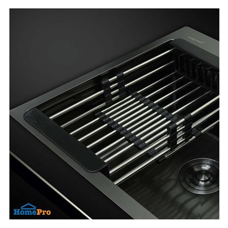 ซิงค์ฝัง 1 หลุม 1 ที่พัก LUCKY FLAME EUB-1051 สีดำ_3