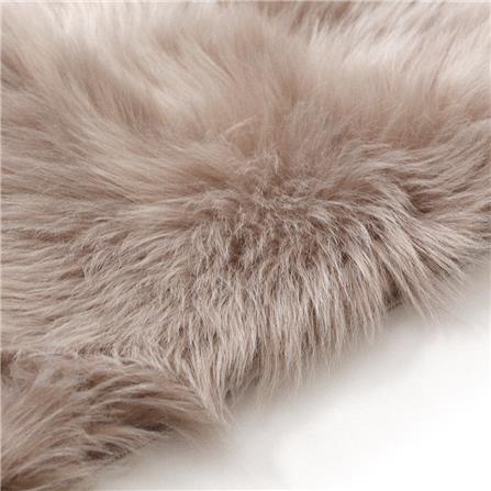 พรมขนแกะเทียม BENETTA ALICIA 60X90 ซม. สีน้ำตาล_3