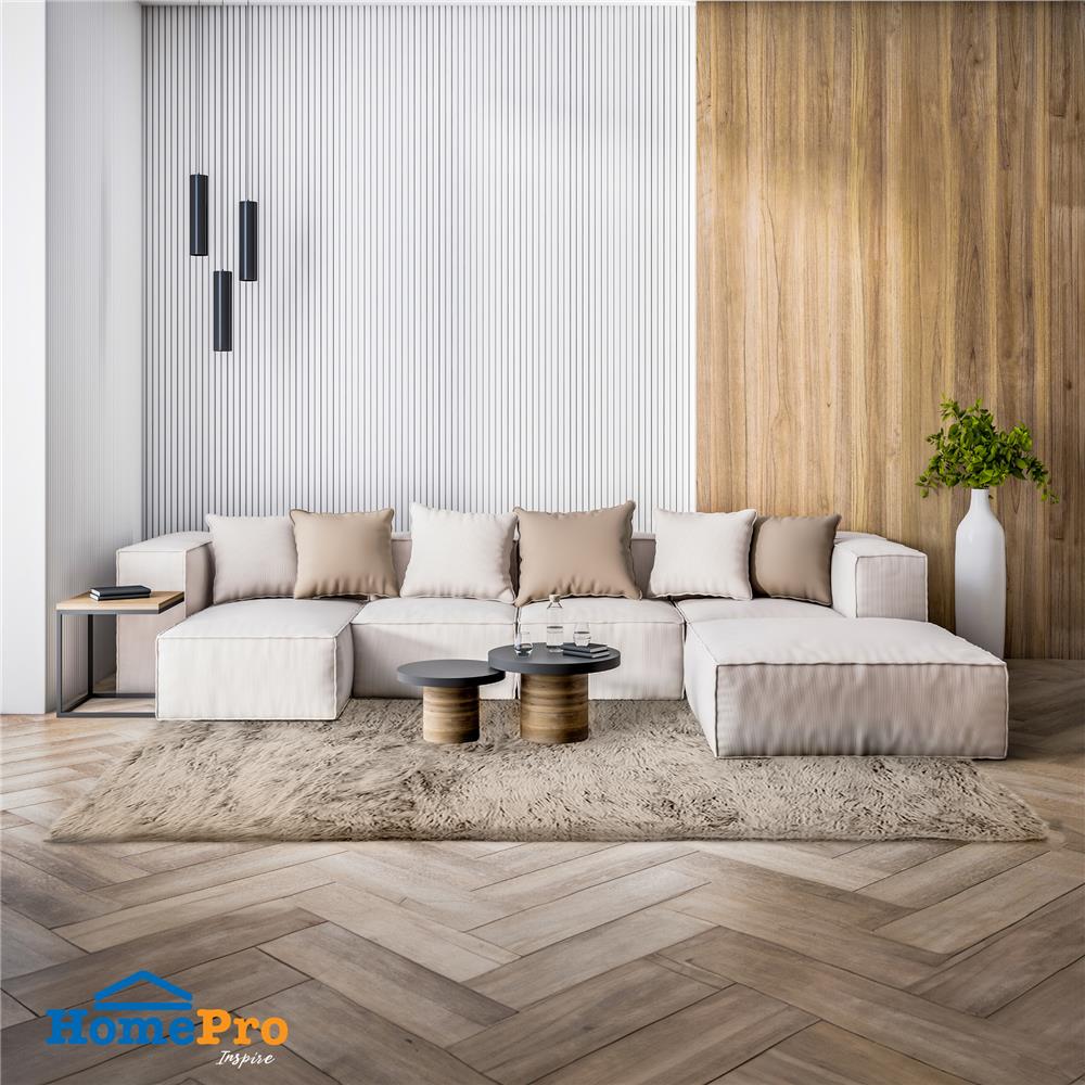 พรมขนแกะเทียม BENETTA ALICIA 150X210 ซม. สีน้ำตาล