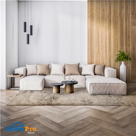 พรมขนแกะเทียม BENETTA ALICIA 150X210 ซม. สีน้ำตาล_8