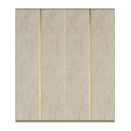 ตู้เสื้อผ้า 4 บานเปิด SB BUILT IN WARDROBE PLUS 59060947 200 ซม. สีครีม