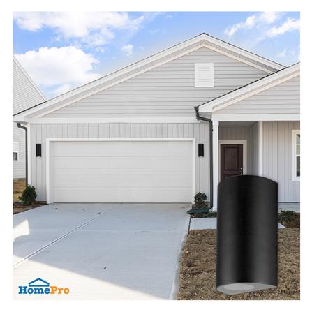 ไฟผนังภายนอก L&E 36-01912 สีดำ_3