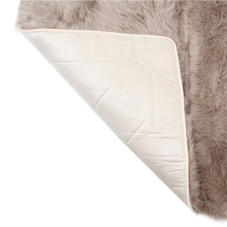 พรมขนแกะเทียม BENETTA ALICIA 120X180 ซม. สีน้ำตาล_4