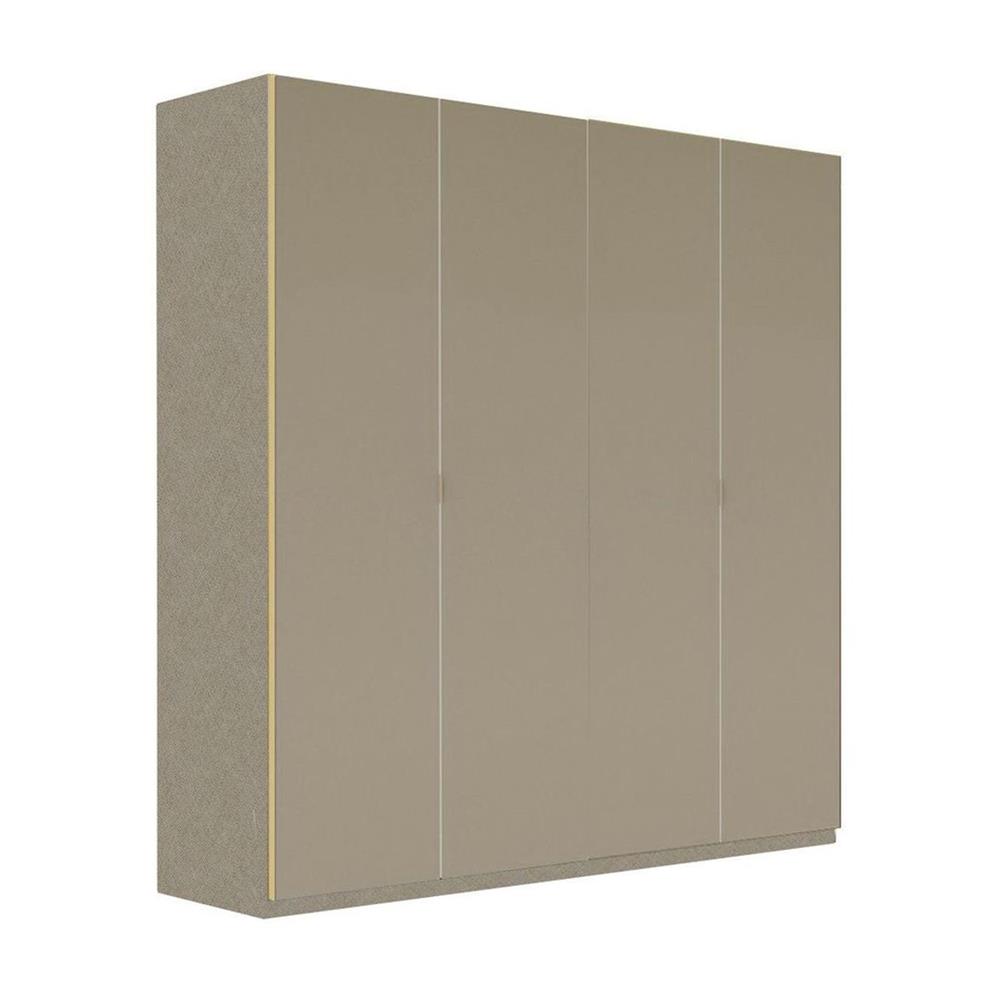 ตู้เสื้อผ้า 4 บานเปิด SB BUILT IN WARDROBE PLUS 59060950 200 ซม. สี RIO BROWN