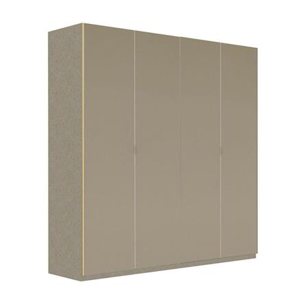 ตู้เสื้อผ้า 4 บานเปิด SB BUILT IN WARDROBE PLUS 59060950 200 ซม. สี RIO BROWN_1