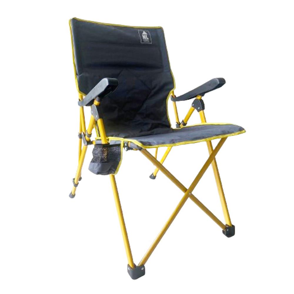 เก้าอี้สนาม NL HOME ZZ3002 สีเทา/เหลือง