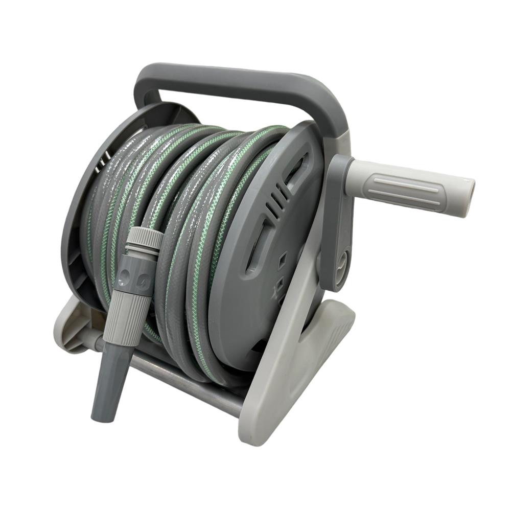 สายยางโรล SPRING W-09 1/2 นิ้ว X 20 ม. สีเทาเขียว