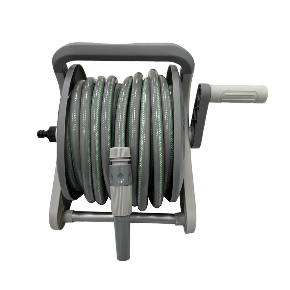 สายยางโรล SPRING W-09 1/2 นิ้ว X 20 ม. สีเทาเขียว