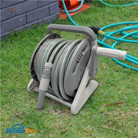 สายยางโรล SPRING W-09 1/2 นิ้ว X 20 ม. สีเทาเขียว_4