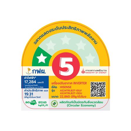 แอร์ผนัง HISENSE AS24TRLB2T 22860 บีทียู อินเวอร์เตอร์_3