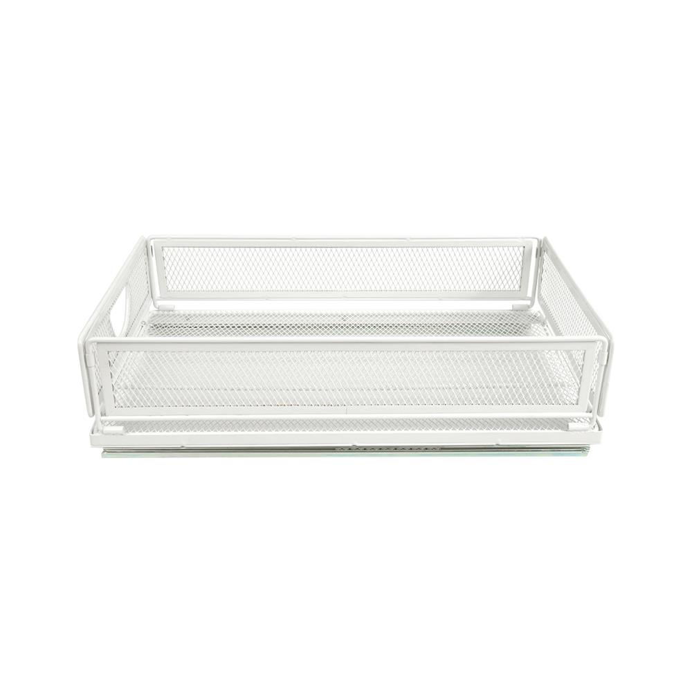 ตะกร้าในตู้ครัวมีรางเลื่อน KECH INSPACE SIZE S 40x24x10 ซม.
