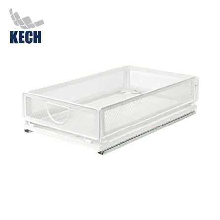 ตะกร้าในตู้ครัวมีรางเลื่อน KECH INSPACE SIZE S 40x24x10 ซม._0