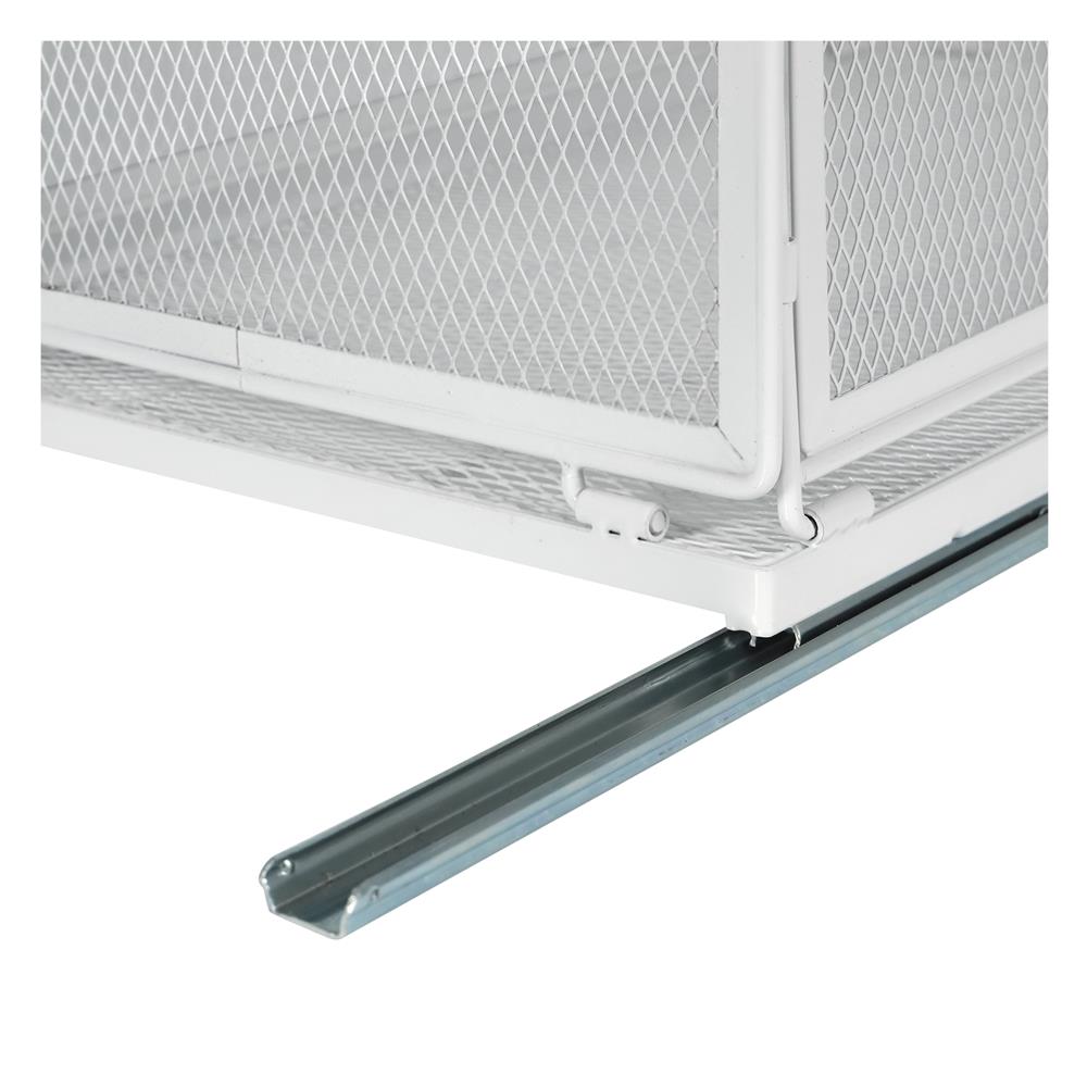 ตะกร้าในตู้ครัวมีรางเลื่อน KECH INSPACE SIZE L 40x24x21.2 ซม.