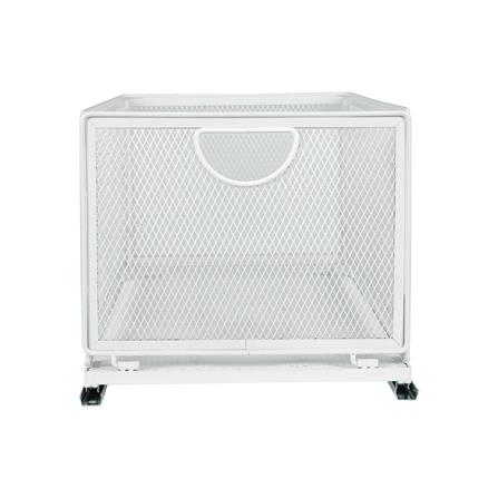 ตะกร้าในตู้ครัวมีรางเลื่อน KECH INSPACE SIZE L 40x24x21.2 ซม._1