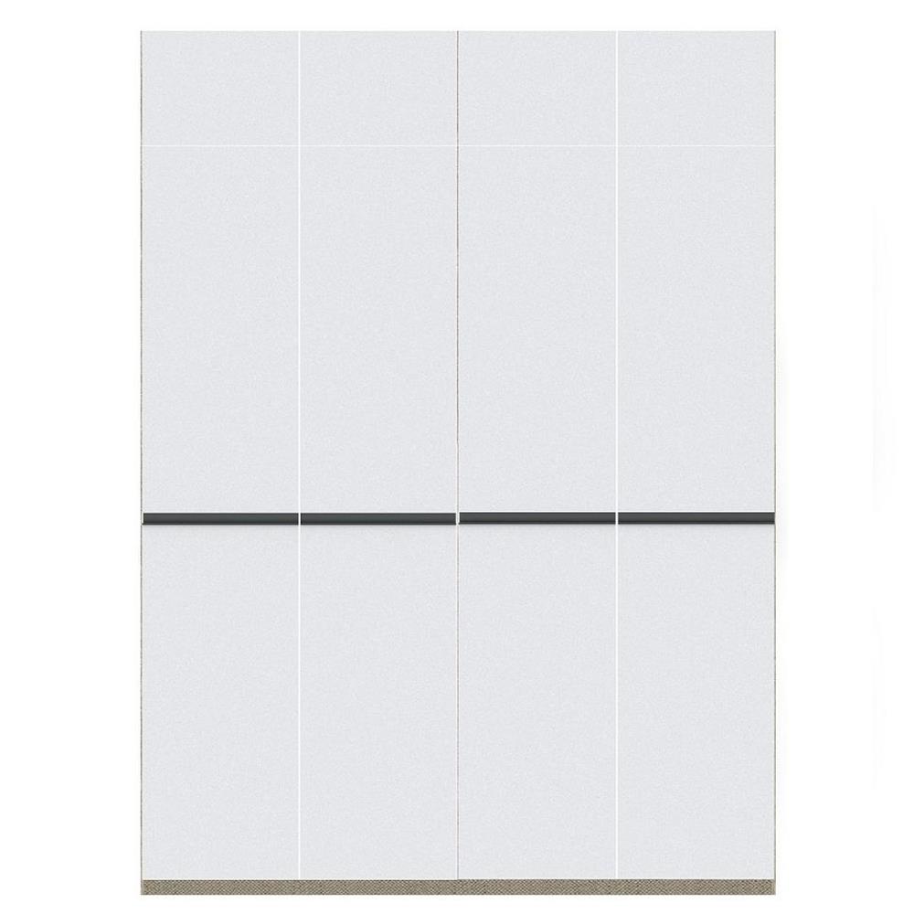 ตู้เสื้อผ้า 4 บานเปิด SB BUILT IN WARDROBE PLUS 59061054 200 ซม. สีขาว