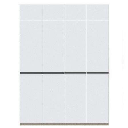 ตู้เสื้อผ้า 4 บานเปิด SB BUILT IN WARDROBE PLUS 59061054 200 ซม. สีขาว