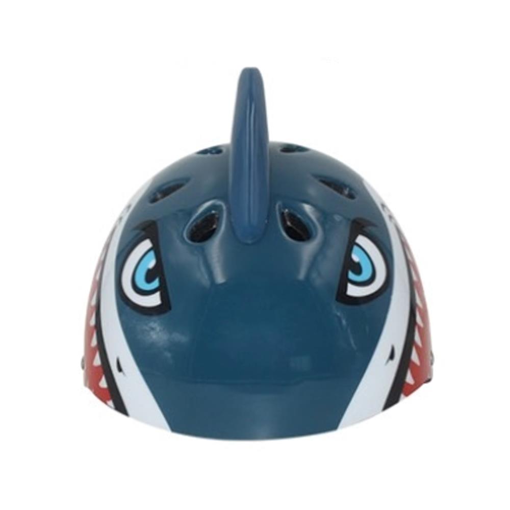 หมวกจักรยานเด็ก Q ABSOLUTE FCJ-103 ลายฉลาม สีน้ำเงิน