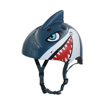 หมวกจักรยานเด็ก Q ABSOLUTE FCJ-103 ลายฉลาม สีน้ำเงิน_0