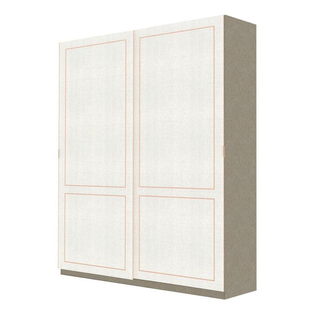 ตู้เสื้อผ้าบานเลื่อน SB BUILT IN WARDROBE PRIME 59060985 160 ซม. สีขาว