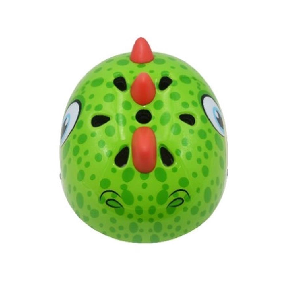 หมวกจักรยานเด็ก Q ABSOLUTE FCJ-103 ลายไดโนเสาร์ สีเขียว