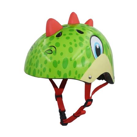 หมวกจักรยานเด็ก Q ABSOLUTE FCJ-103 ลายไดโนเสาร์ สีเขียว_0