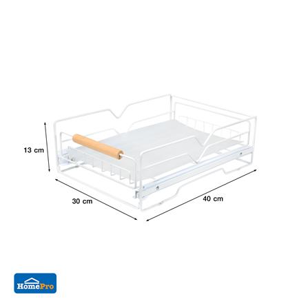 ตะกร้าอเนกประสงค์ในตู้ครัวมีรางเลื่อน KECH INSPACE_6