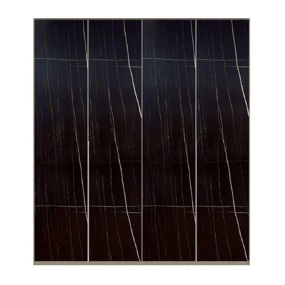 ตู้เสื้อผ้า 4 บานเปิด SB BUILT IN WARDROBE PLUS 59060948 200 ซม. สีดำ