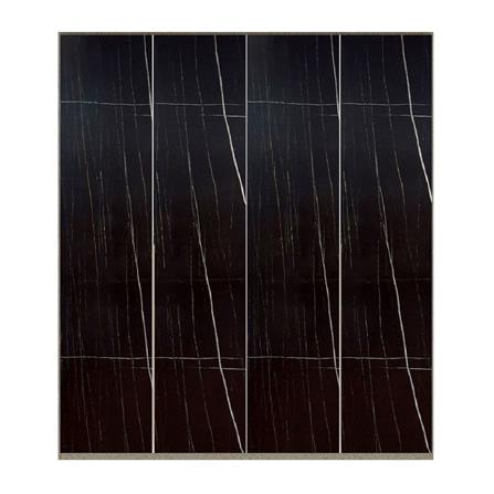 ตู้เสื้อผ้า 4 บานเปิด SB BUILT IN WARDROBE PLUS 59060948 200 ซม. สีดำ_0