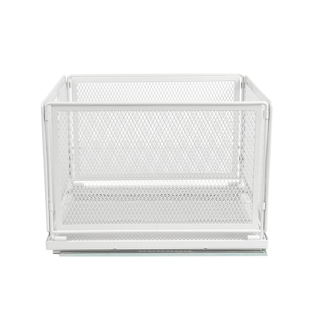 ตะกร้าในตู้ครัวมีรางเลื่อน KECH INSPACE SIZE L 30x24x21.2 ซม.