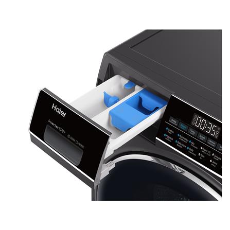 เครื่องซักอบผ้าฝาหน้า HAIER HWD130-BP14959S8 13/8 กก. 1400RPM อินเวอร์เตอร์ สีเทาเข้ม_4