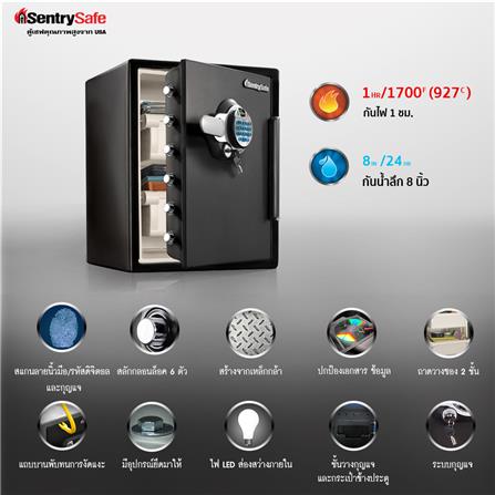 ตู้นิรภัย SENTRYSAFE SFW205BXC สีดำ_3