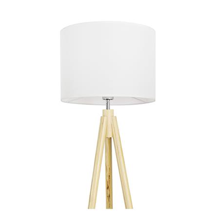 ไฟตั้งพื้น CARINI F190273 สีขาว/ลายไม้ 1 หัว_2