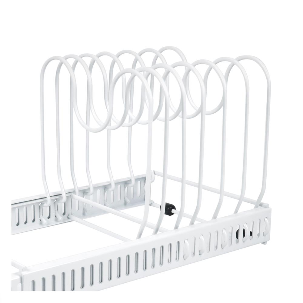 ชั้นวางกระทะและฝาหม้อแบบปรับขนาดได้ 30-58.5 ซม. KECH