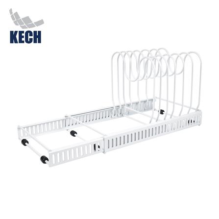 ชั้นวางกระทะและฝาหม้อแบบปรับขนาดได้ 30-58.5 ซม. KECH_1