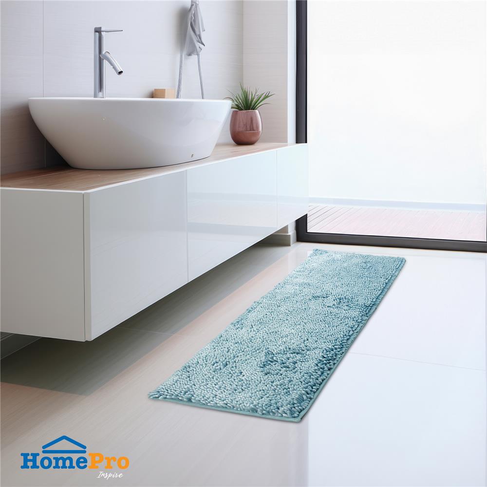 พรม HOME LIVING STYLE GRACE 45X120 ซม. สีฟ้า