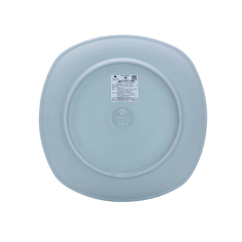 จานเมลามีนลึกเหลี่ยม 9.5 นิ้ว VANDA JADE ORGANIC