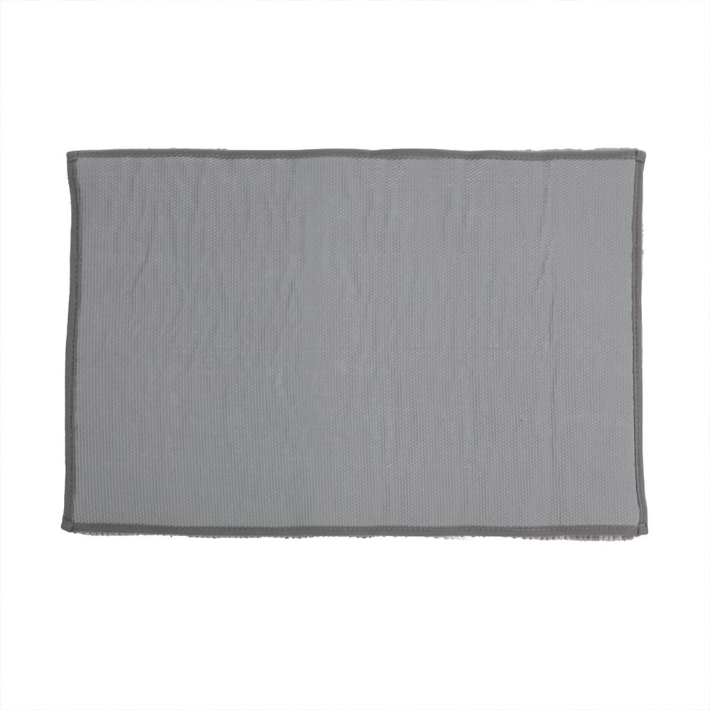 พรม HOME LIVING STYLE GRACE 45X70 ซม. สีเทา