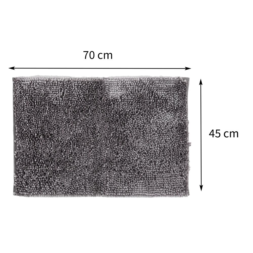 พรม HOME LIVING STYLE GRACE 45X70 ซม. สีเทา