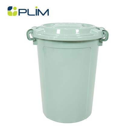 ถังน้ำกลมฝาล็อก PLIM CIRCULAR 31 ลิตร สีเขียว_0