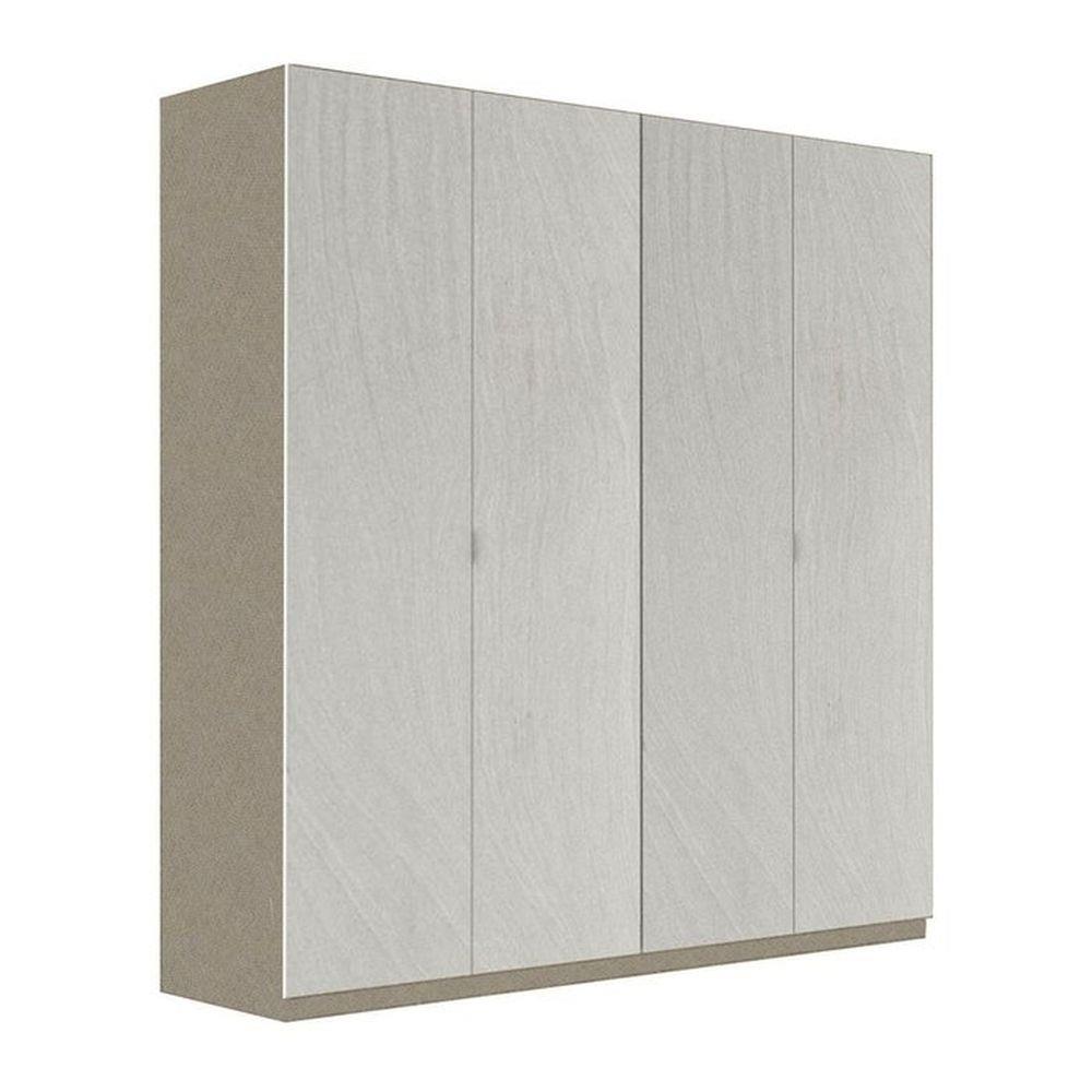 ตู้เสื้อผ้า 4 บานเปิด SB BUILT IN WARDROBE PLUS 59060974 200 ซม. สีเทา