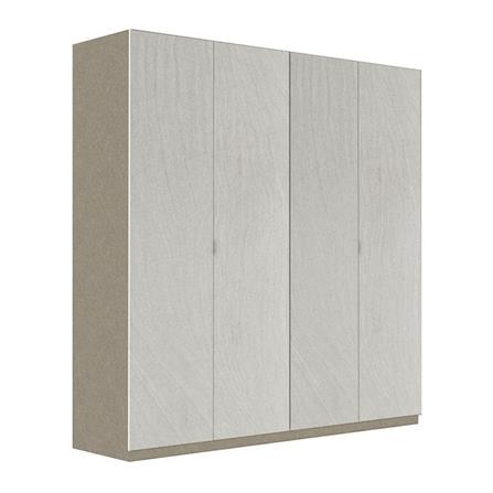 ตู้เสื้อผ้า 4 บานเปิด SB BUILT IN WARDROBE PLUS 59060974 200 ซม. สีเทา_1