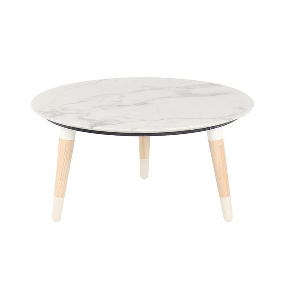 โต๊ะกลาง SB FURNITURE RACCO 19173664 75 ซม. สีขาว