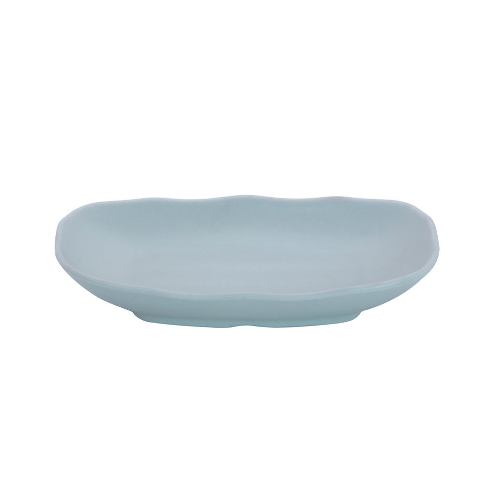 จานเมลามีนลึกเหลี่ยม 9.7 นิ้ว VANDA JADE ORGANIC