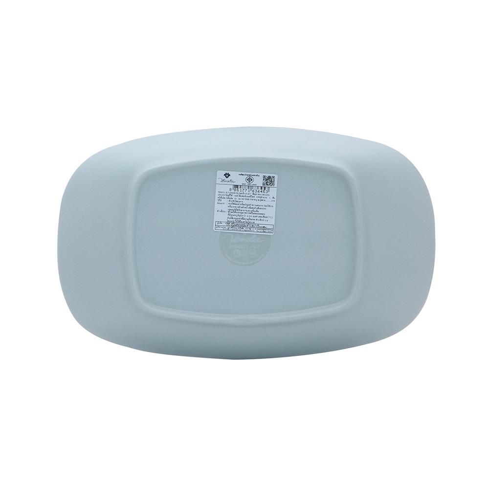 จานเมลามีนลึกเหลี่ยม 9.7 นิ้ว VANDA JADE ORGANIC