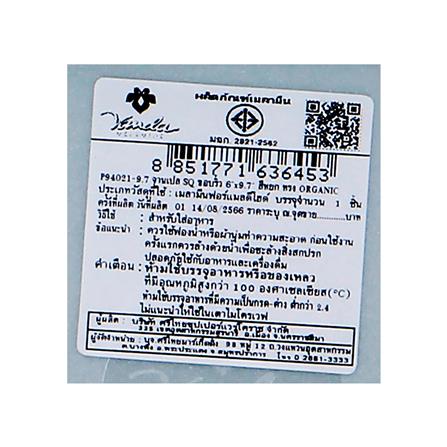 จานเมลามีนลึกเหลี่ยม 9.7 นิ้ว VANDA JADE ORGANIC_5