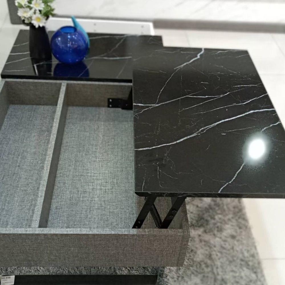 โต๊ะกลาง KONCEPT ARCADA 19196824 100 ซม. สีดำ